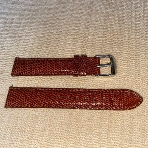 Michele 18mm Lizard Watch Strap